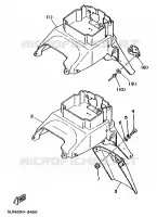 ALTERNATIVE GARDE BOUE pour Yamaha SUPERTENERE 1994