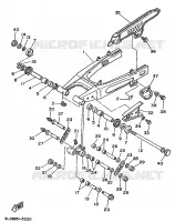 BRAS ARRIERE pour Yamaha SUPERTENERE 1995