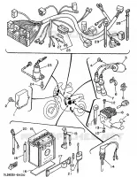 PARTIE ELECTRIQUE 1 pour Yamaha SUPERTENERE 1995