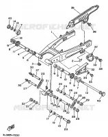 BRAS ARRIERE pour Yamaha SUPERTENERE 1995