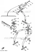 MAITRE CYLINDRE AVANT pour Yamaha SUPERTENERE 1991