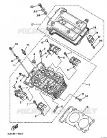 CULASSE pour Yamaha SUPERTENERE 1991