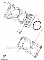 CYLINDRE pour Yamaha SUPERTENERE 1991