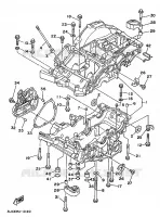 CARTER MOTEUR pour Yamaha SUPERTENERE 1991