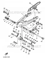 BRAS ARRIERE pour Yamaha SUPERTENERE 1991