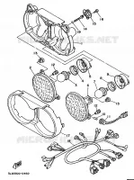 ALTERNATIVE PHARE pour Yamaha SUPERTENERE 1991