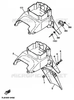 ALTERNATIVE GARDE BOUE pour Yamaha SUPERTENERE 1991