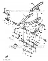 BRAS ARRIERE pour Yamaha SUPERTENERE 1992