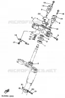 DIRECTION pour Yamaha SUPERTENERE 1992