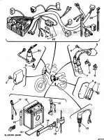 PARTIE ELECTRIQUE 1 pour Yamaha SUPERTENERE 1992