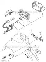 FEU ARRIERE pour Yamaha SUPERTENERE 1993