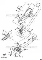 ECHAPPEMENT pour Yamaha SUPERTENERE 1993