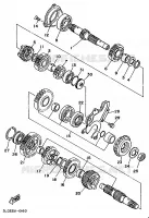 TRANSMISSION pour Yamaha SUPERTENERE 1993