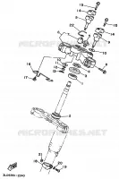 DIRECTION pour Yamaha SUPERTENERE 1993