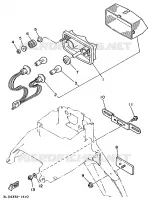 FEU ARRIERE pour Yamaha SUPERTENERE 1993