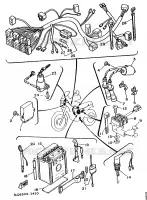 PARTIE ELECTRIQUE 1 pour Yamaha SUPERTENERE 1993