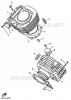 CYLINDRE pour Yamaha VIRAGO 1988
