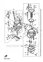 CARBURATEUR pour Yamaha VIRAGO 1988