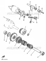 EMBRAYAGE DE DEMARREUR pour Yamaha VIRAGO 1988