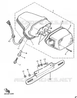 FEU ARRIERE pour Yamaha VIRAGO 1988
