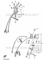 COMMODO / LEVIER pour Yamaha VIRAGO 1988