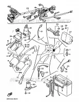 PARTIE ELECTRIQUE 1 pour Yamaha VIRAGO 1988