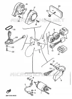 PARTIE ELECTRIQUE 2 pour Yamaha VIRAGO 1988