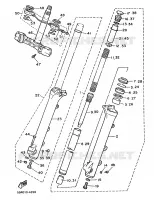 ALTERNATIVE FOURCHE pour Yamaha VIRAGO 1988