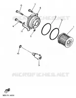 RADIATEUR D'HUILE / ECHANGEUR pour Yamaha VIRAGO 1988