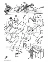 PARTIE ELECTRIQUE 1 pour Yamaha VIRAGO 1988