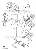 ELECTRIQUE 2 pour Yamaha VIRAGO 1988