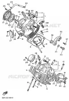 CULASSE pour Yamaha VIRAGO 1995