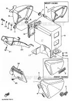 COUVERCLE LATERAL pour Yamaha VIRAGO 1995