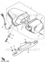 FEU ARRIERE pour Yamaha VIRAGO 1995