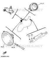 ALTERNATIVE ELECTRIQUE pour Yamaha VIRAGO 1995