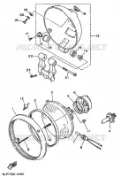PHARE  pour Yamaha VIRAGO 1996
