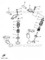 SOUPAPE pour Yamaha VIRAGO 1997