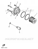 FILTRE A HUILE pour Yamaha VIRAGO 1997