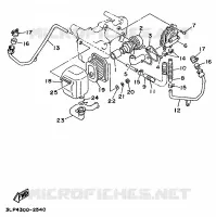SYSTÈME D'ADMISSION D'AIR AIS pour Yamaha VIRAGO 1997