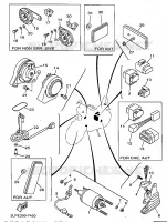 PARTIE ELECTRIQUE 2 pour Yamaha VIRAGO 1997