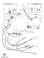 GUIDON ET CABLES pour Yamaha VIRAGO 1997