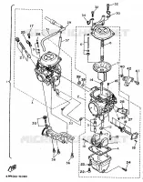CARBURATEUR 1 pour Yamaha VIRAGO 1997