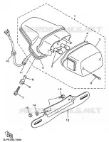 FEU ARRIERE pour Yamaha VIRAGO 1997