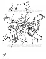 CADRE pour Yamaha VIRAGO 1997