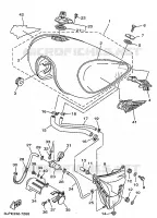 RESERVOIR A ESSENCE pour Yamaha VIRAGO 1997