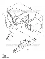 FEU ARRIERE pour Yamaha VIRAGO 1997