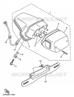 FEU ARRIERE pour Yamaha VIRAGO 1998