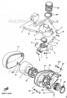 ADMISSION pour Yamaha VIRAGO 1997