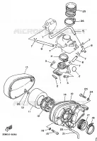 ADMISSION pour Yamaha VIRAGO 1998