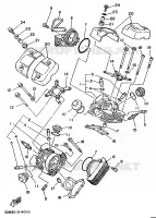 CULASSE pour Yamaha VIRAGO 1998